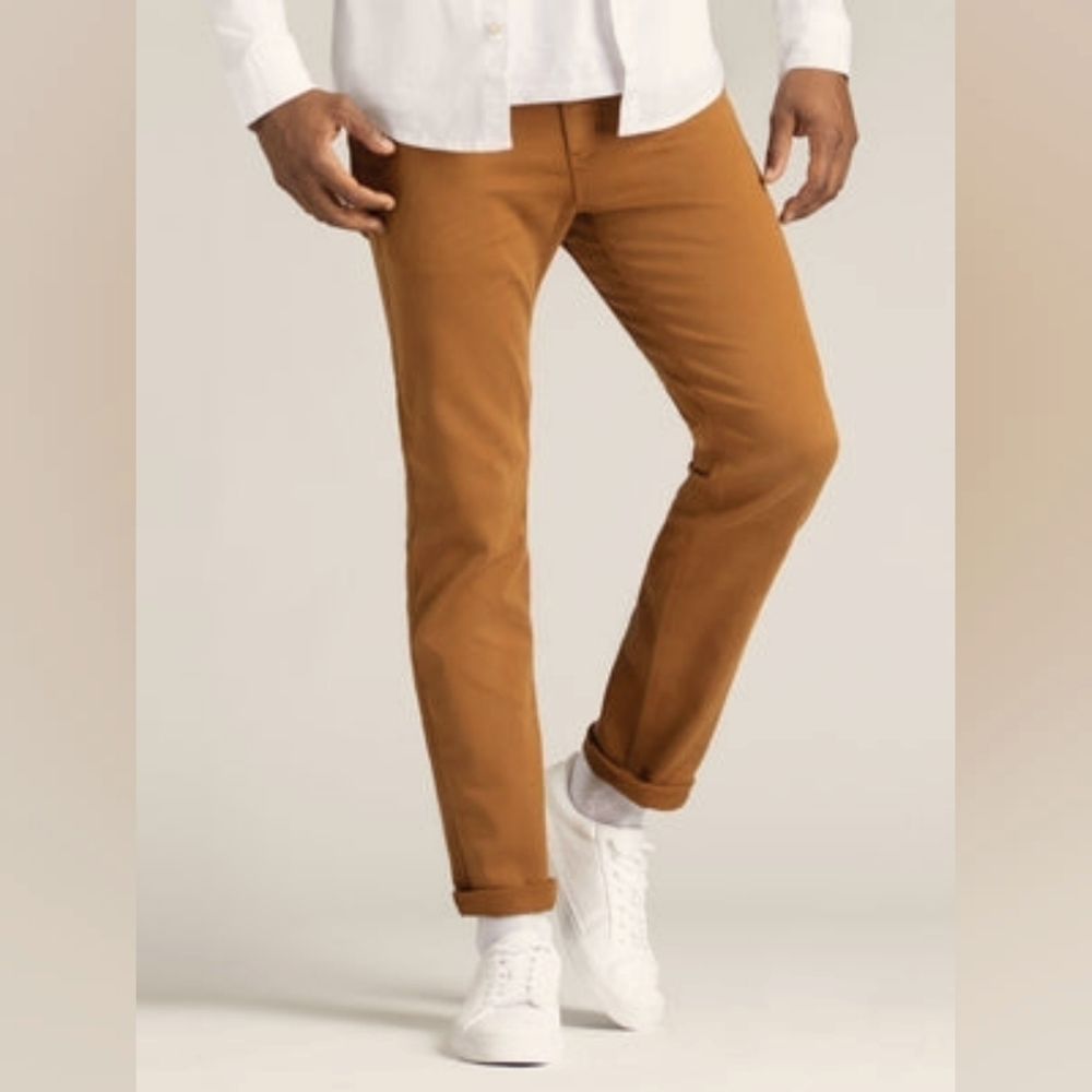 DU/ER NX2 Relaxed Fit Copper Brown Pants Size 30